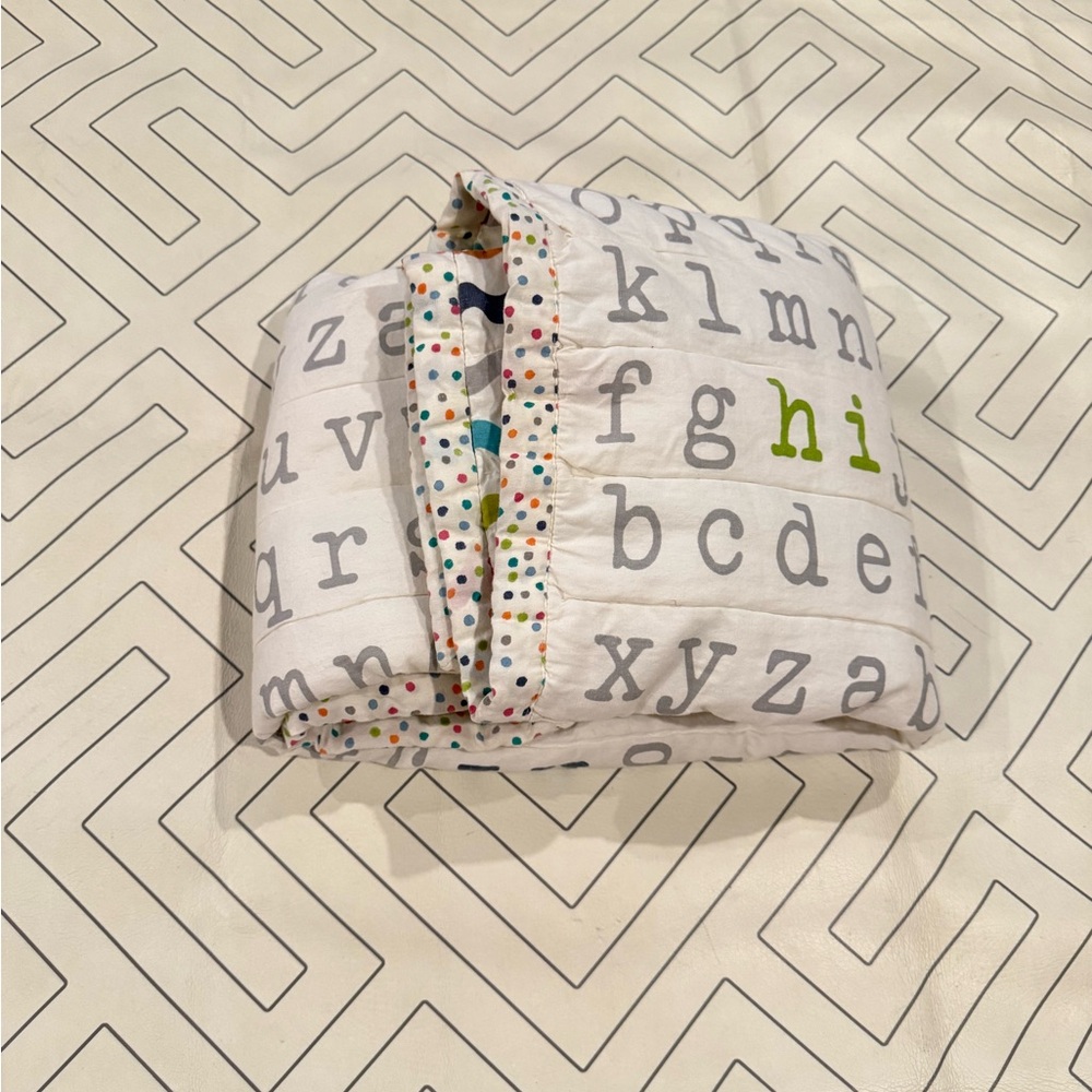 Pehr Alphabet Quilt